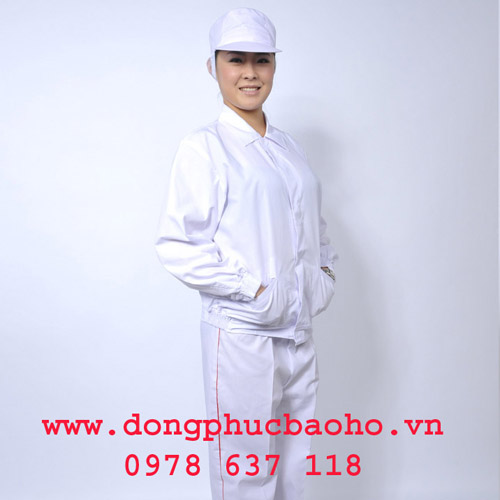 Đồng phục công nhân thực phẩm | tại Bình Định | dong phuc bao ho