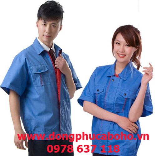 Đồng phục bảo hộ công nhân may | tại Thái Bình | dong phuc bao ho
